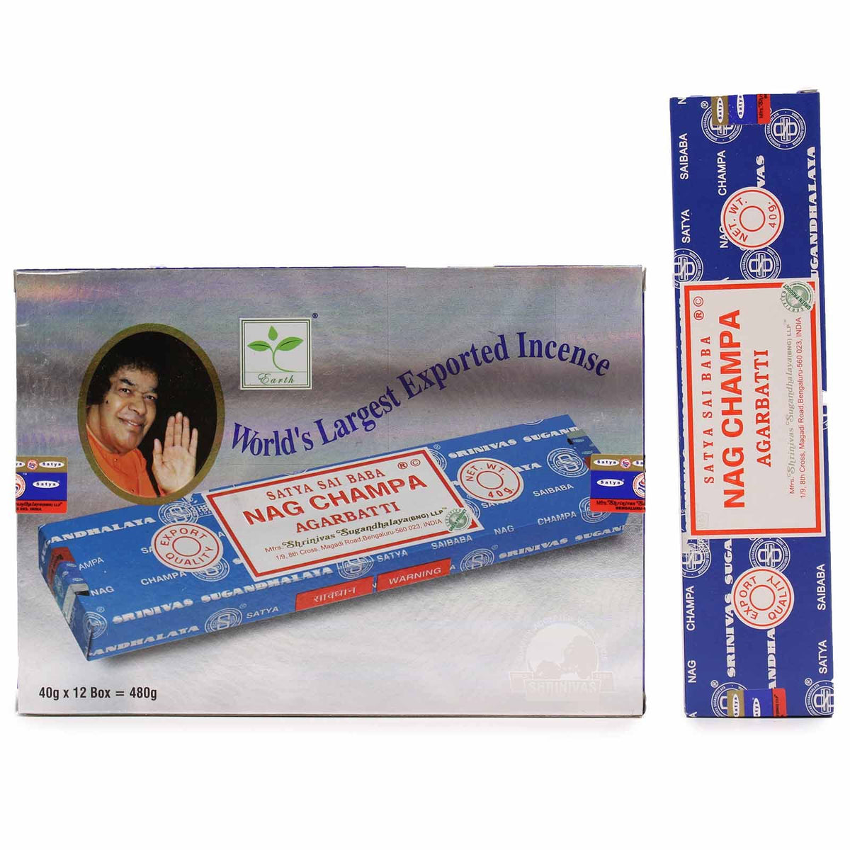 Satya Nagchampa Räucherstäbchen – 40g