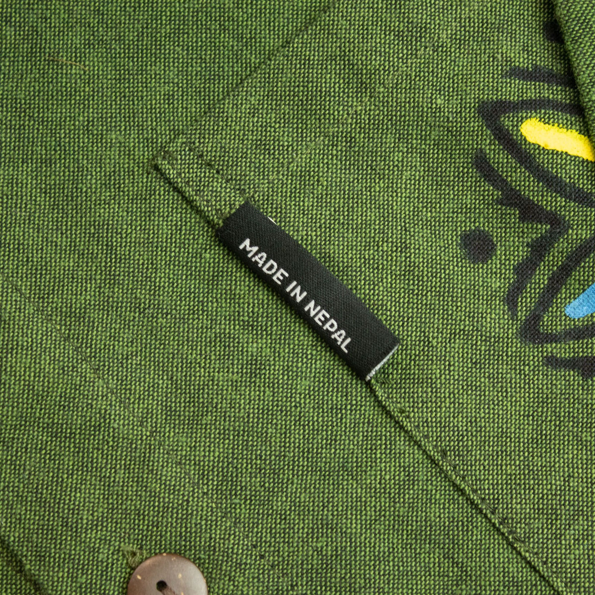 Nomad Sari Kathmandu Shirt – Forest Green – Größe L