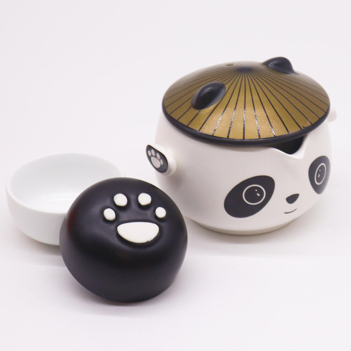 Kung Fu Panda Teekannen-Set & 2 Tassen – Reisetasche