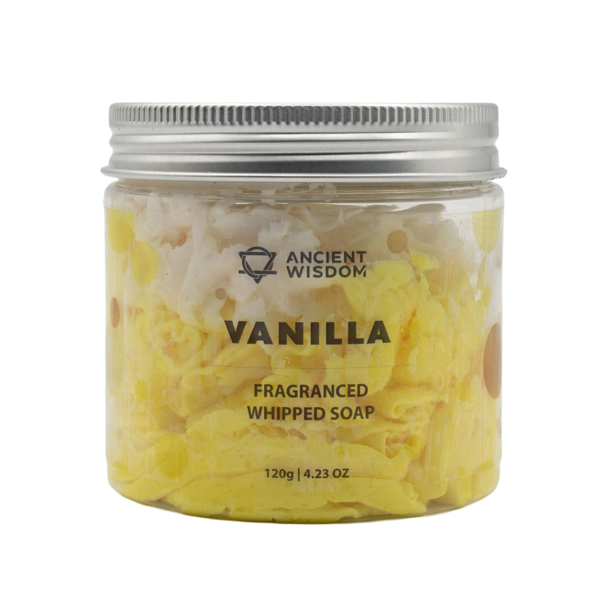 Vanilla Schlagseife 120g – vegane Whipped Soap mit warmem Vanille-Duft