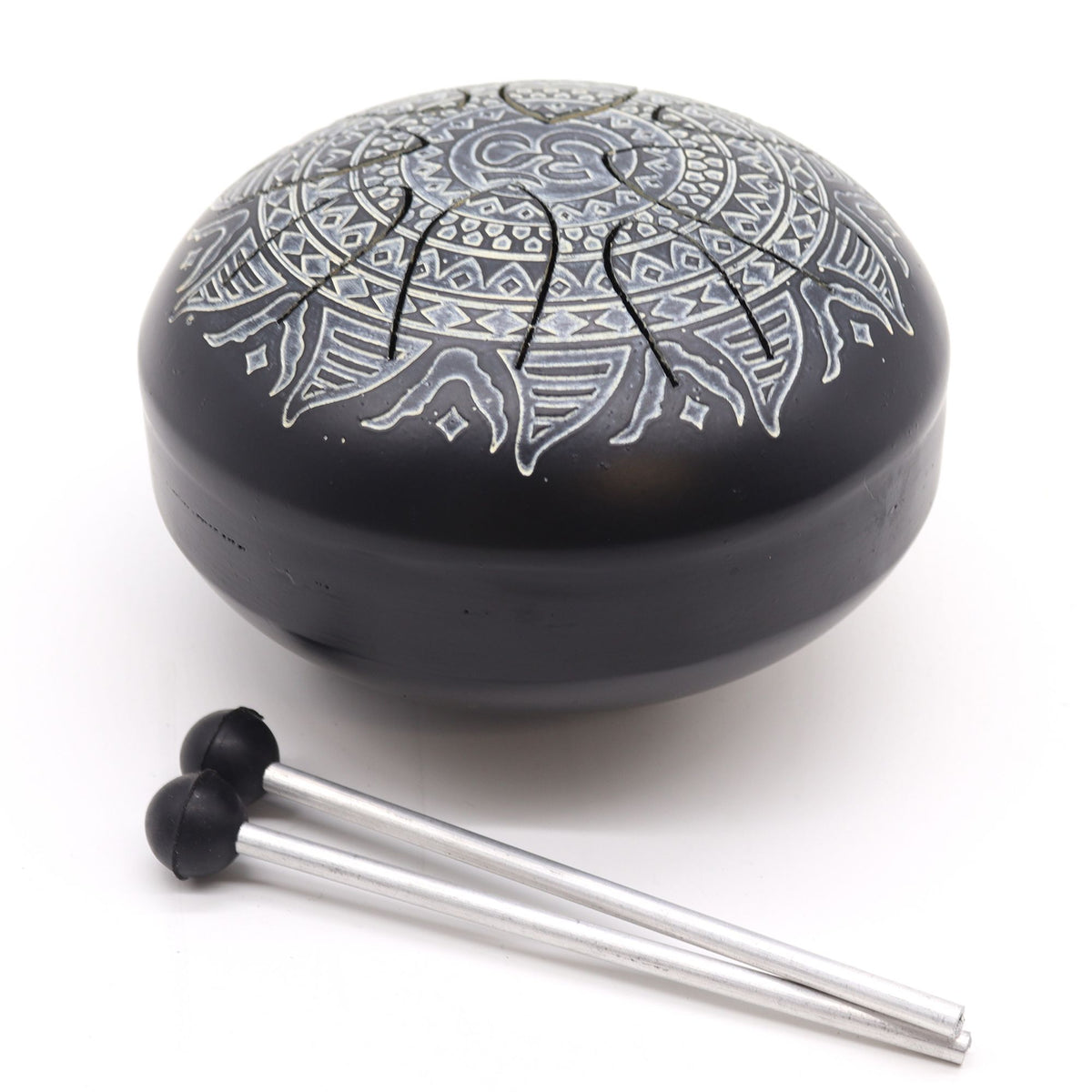 Zungentrommel Mandala Gravur 16cm