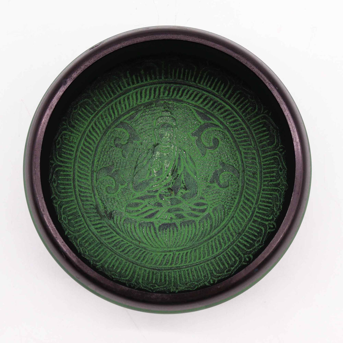 Earth Powder Klangschale – Mandala Buddha 16cm