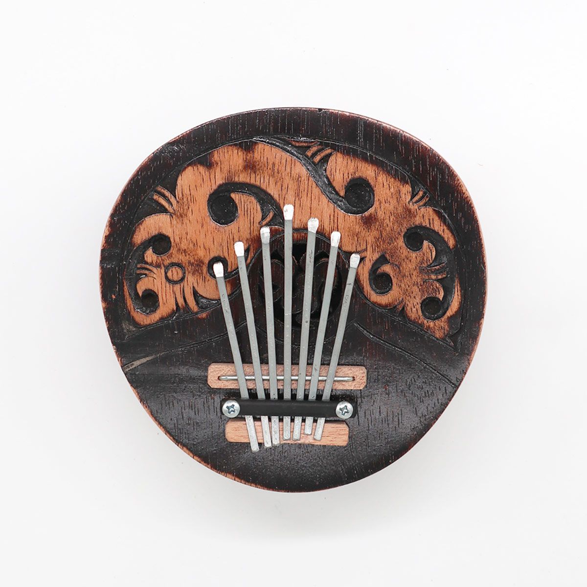 Kalimba aus Kokosnuss – Antik | Daumenklavier handgefertigt in Bali