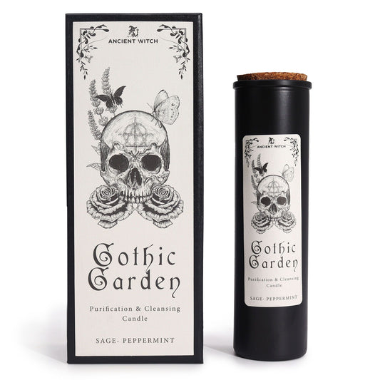 Ritualkerze Gothic Garden – Reinigung & Erneuerung | Ancient Witch