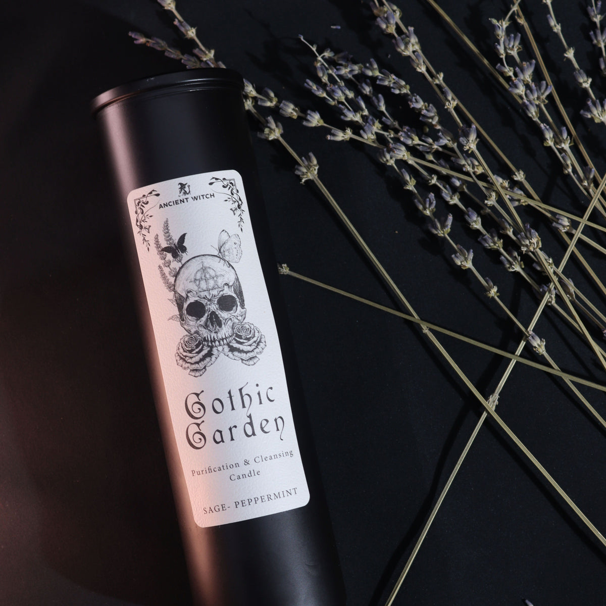 Ritualkerze Gothic Garden – Reinigung & Erneuerung | Ancient Witch