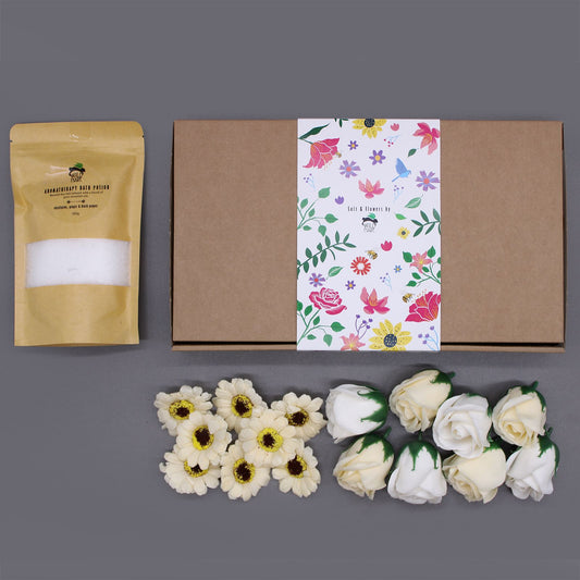 Wild Hare Salt & Flowers Set – Cold & Flu | Spa-Geschenkbox