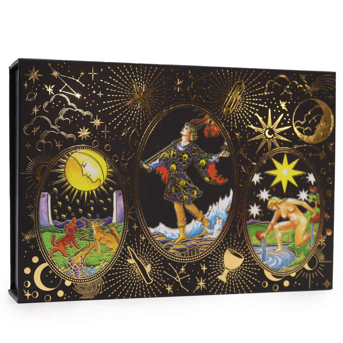 Gold Foil Tarot – Let the Magic Begin – Deluxe Geschenkset 🔮✨