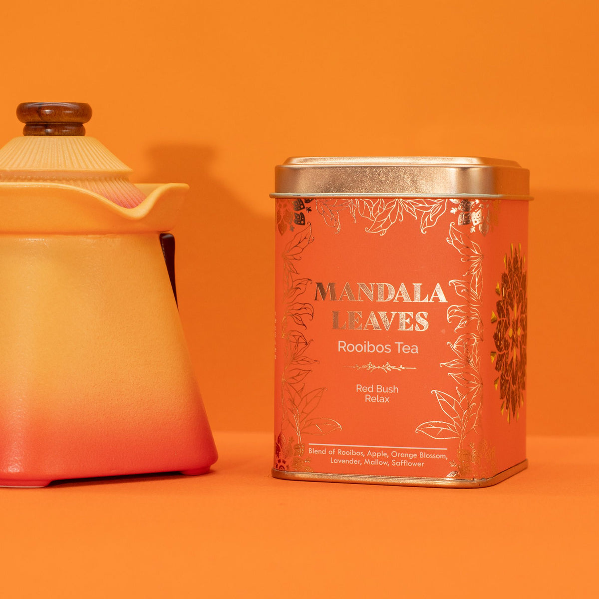 50g Rooibos Tee – Entspannung & Erholung | Red Bush Relax (Dose)
