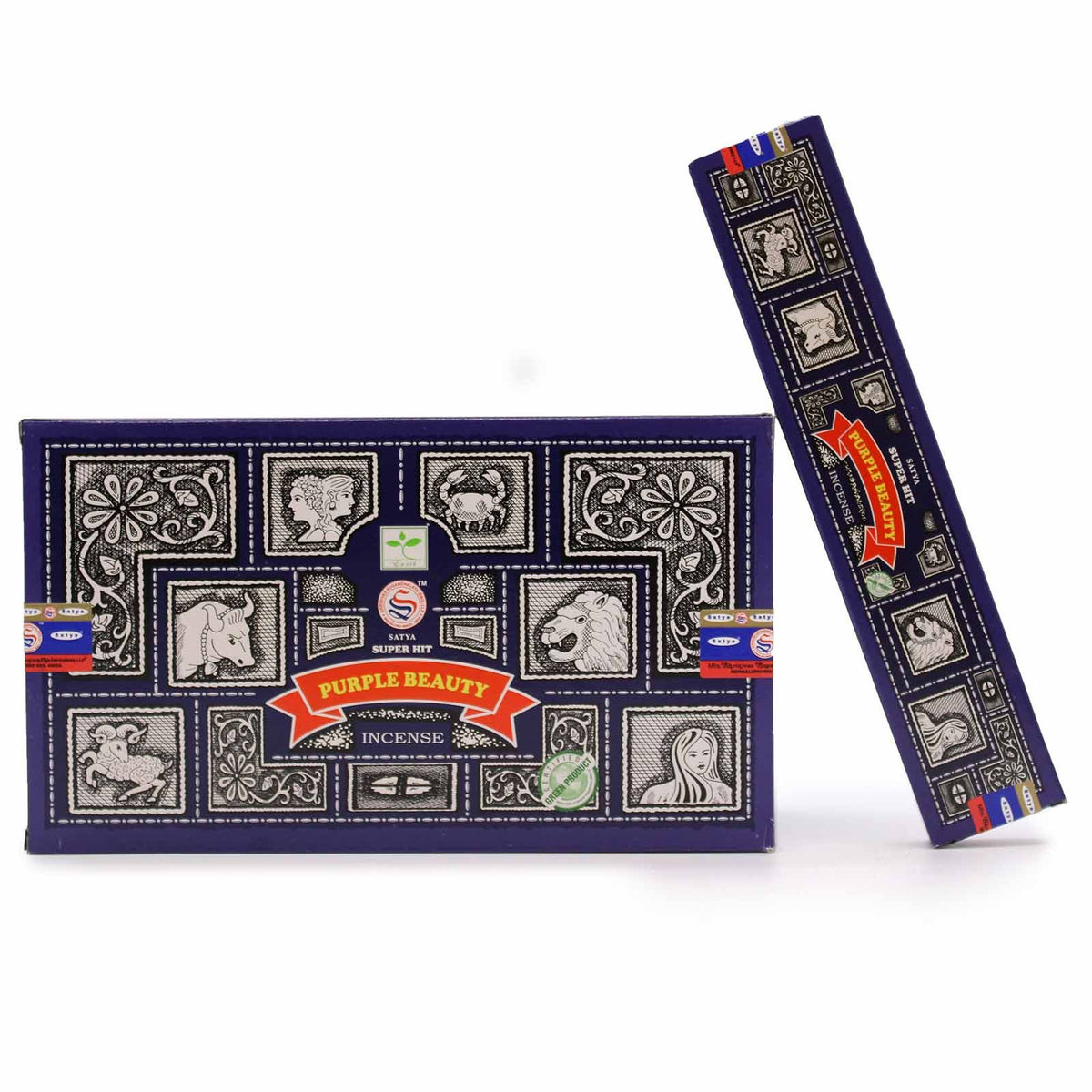 Satya Super Hit Räucherstäbchen – Purple Beauty 15g