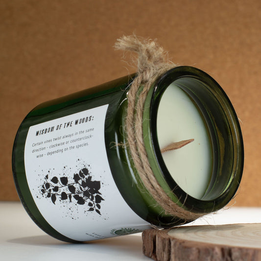 Greenman Holzdocht Sojakerze – Twilight Vine | Blüten & Beeren Duft
