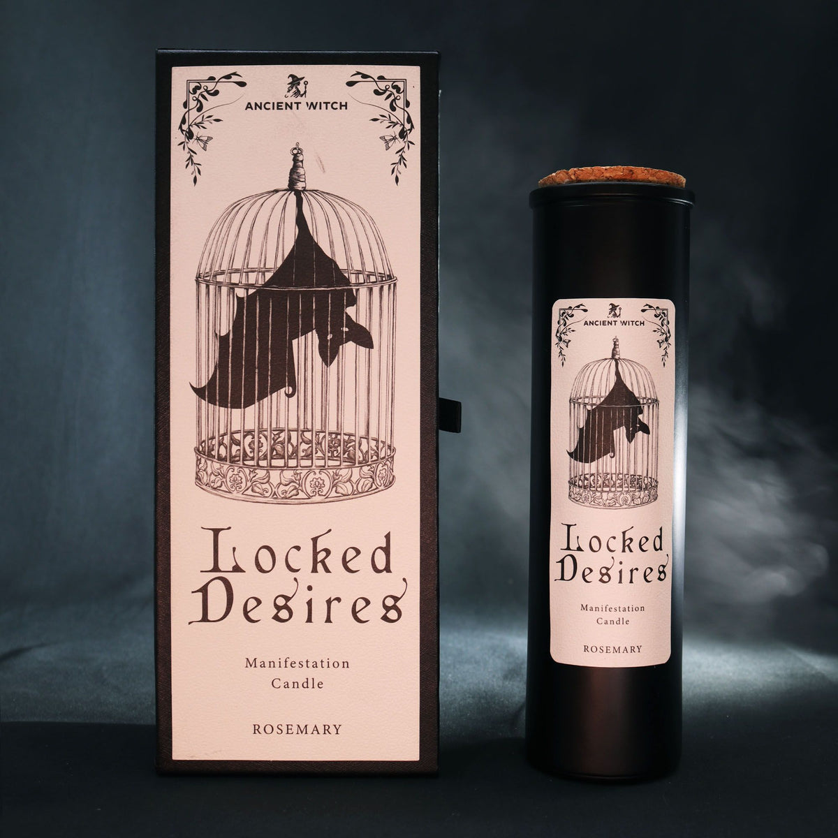 Ritualkerze Locked Desires – Fokus & Intention | Ancient Witch