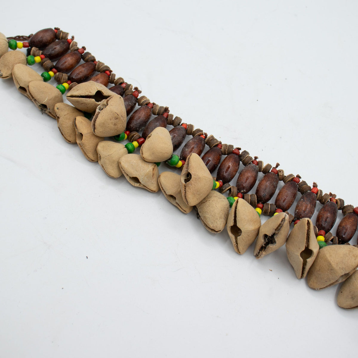Kenari Muschel-Fußrassel – Armband Shaker (20 Schalen)