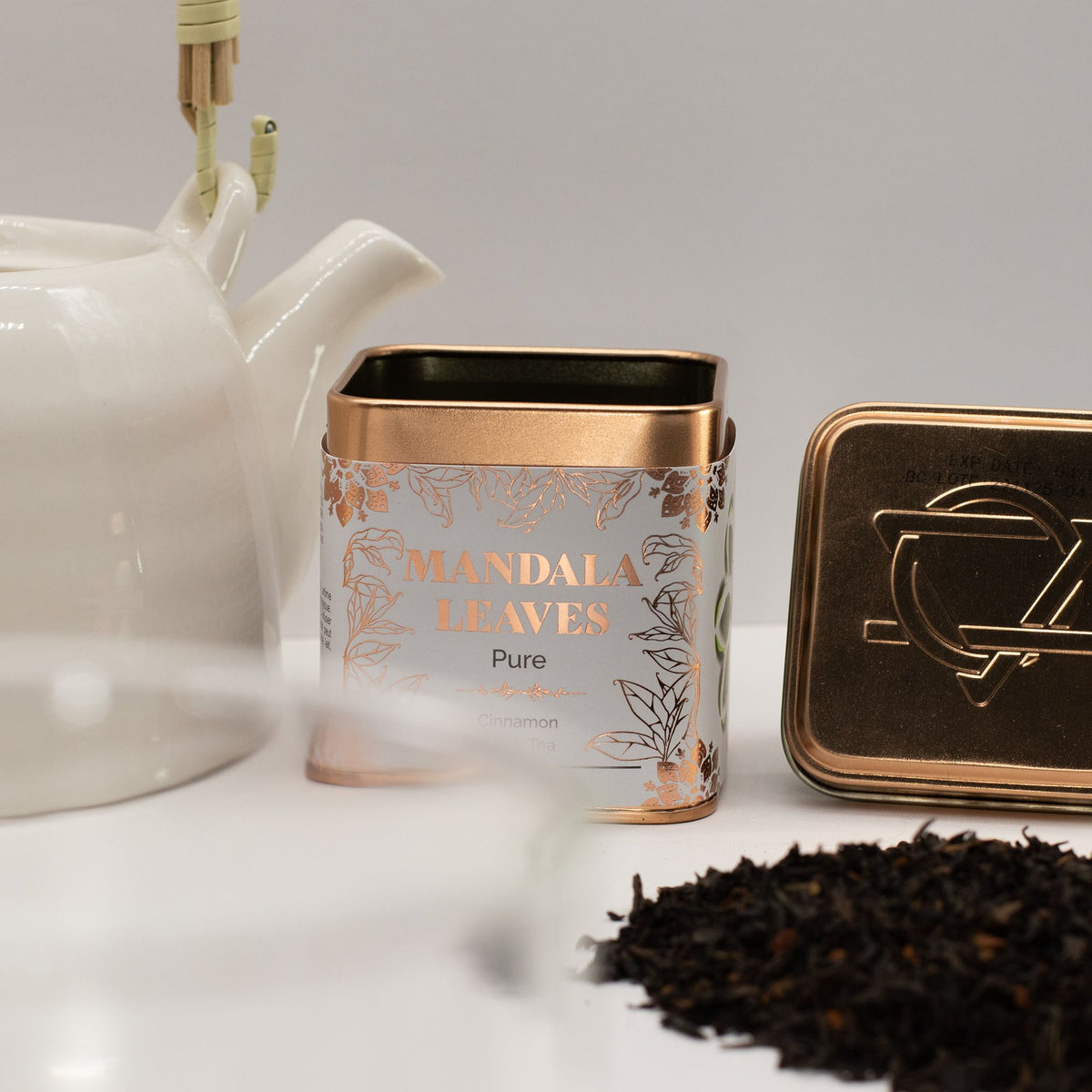 50g Bio Schwarztee – Zimt & Wärme | Organic Cinnamon Black Tea (Dose)