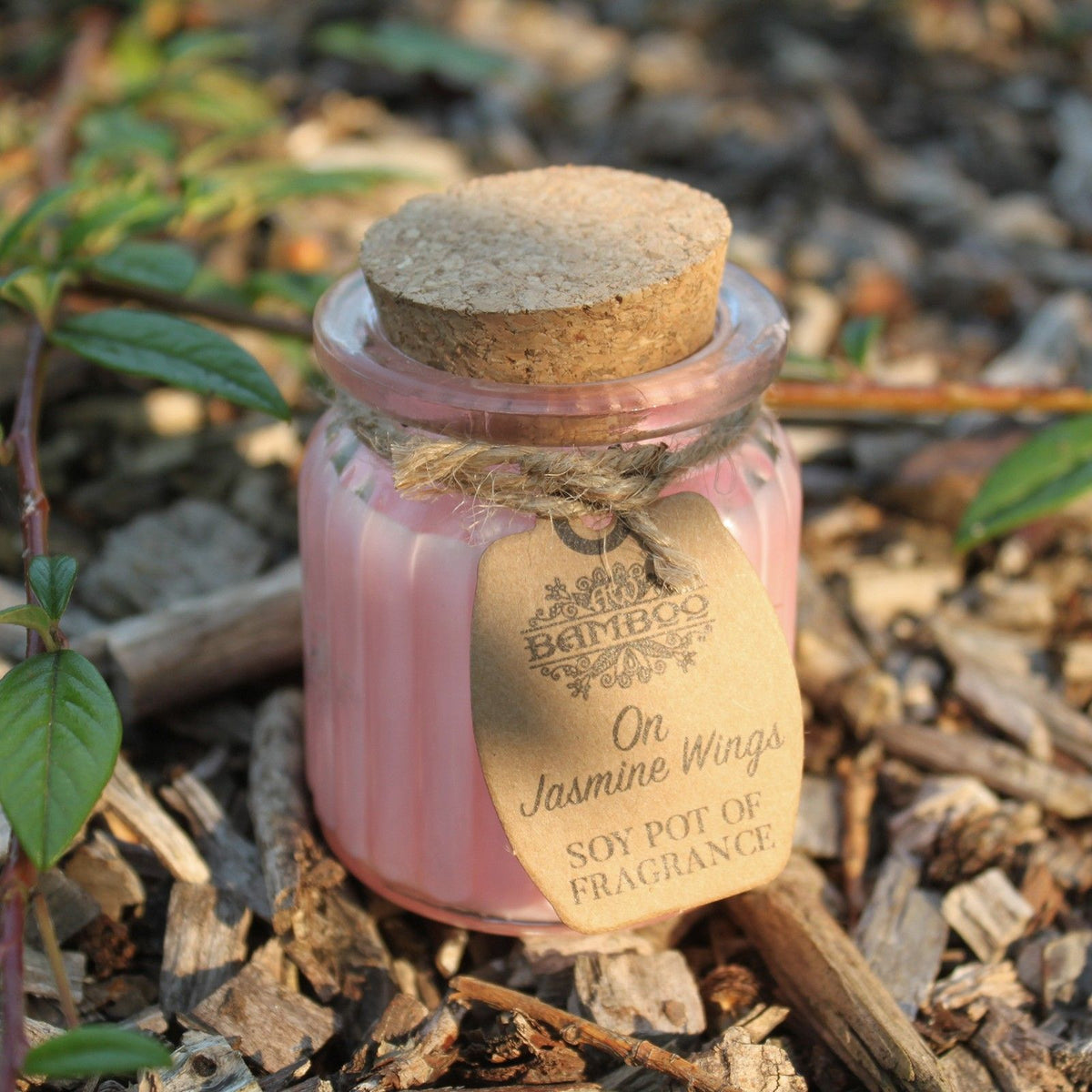 Sojakerze im Glas – Jasmin | Soy Pot of Fragrance „On Jasmine Wings“