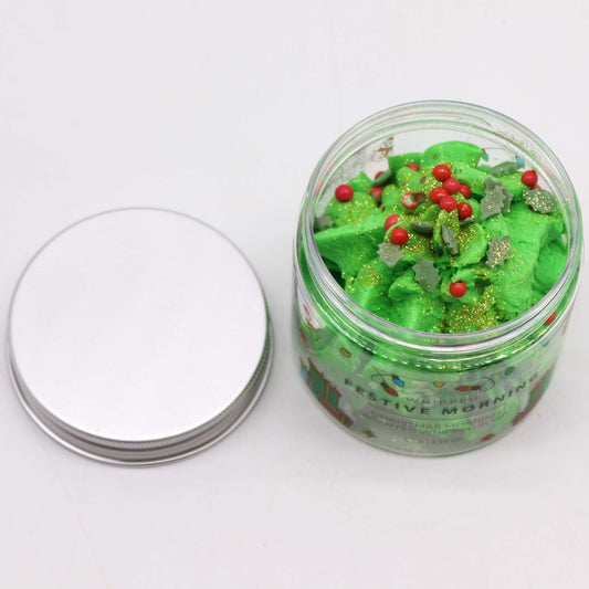 Festive Morning Schlagseife 120g – vegane Whipped Soap mit festlichem Winterduft