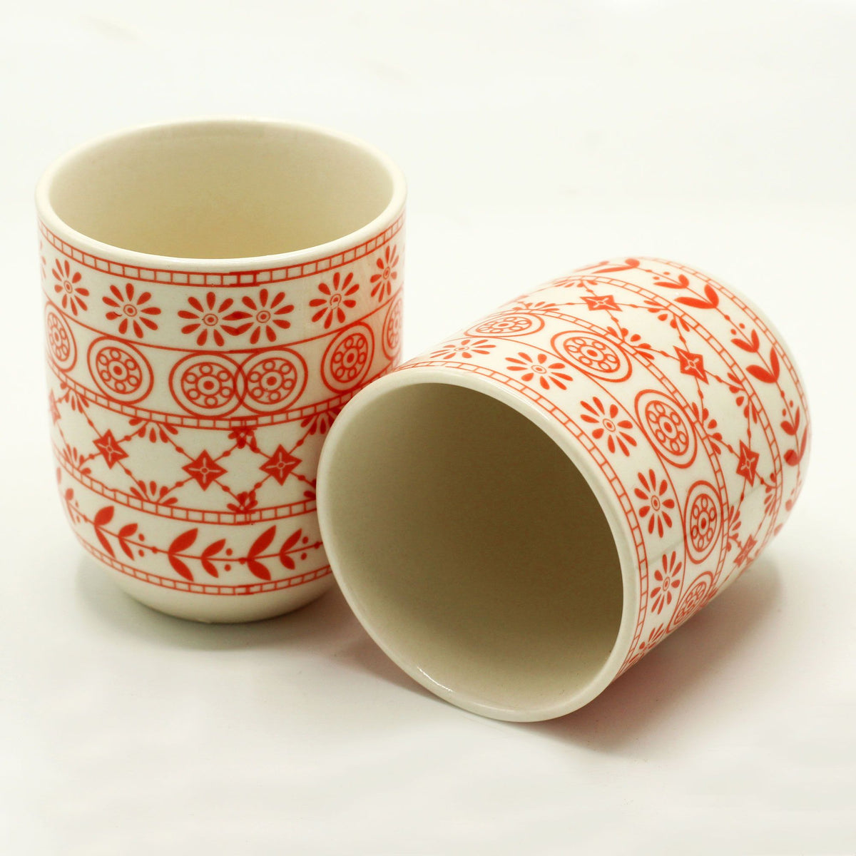 Kräutertee Tassen 6er-Set – Amber