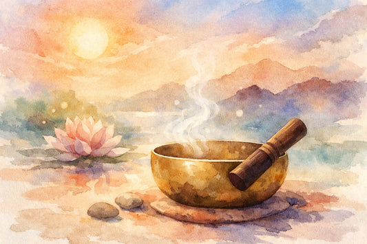 Klangschale Meditation für Anfänger leicht beginnen