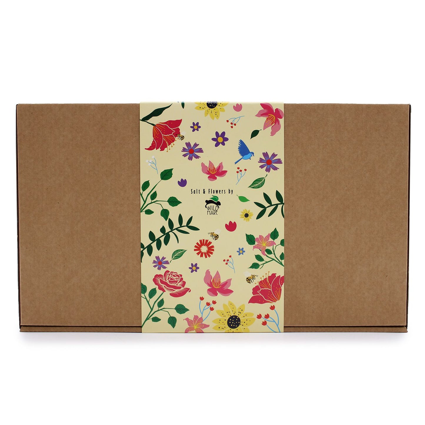 Wild Hare Salt & Flowers Set – Total Detox | Spa-Geschenkbox