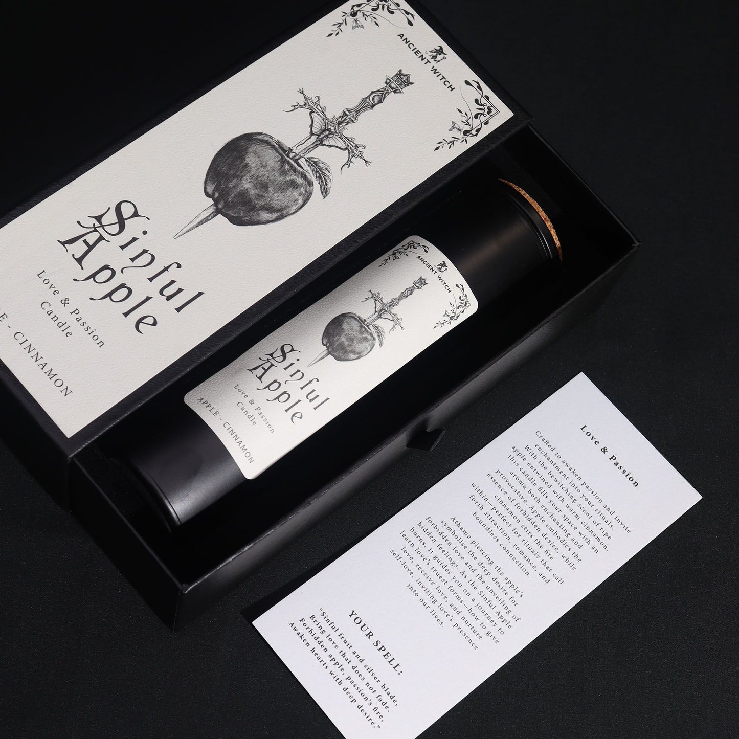 Ritualkerze Sinful Apple – Stimmung & Atmosphäre | Ancient Witch