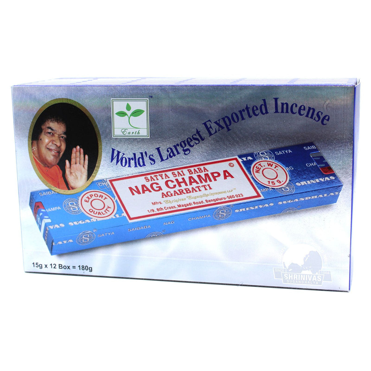 Nag Champa Räucherstäbchen 15g | Magnolie & Sandelholz
