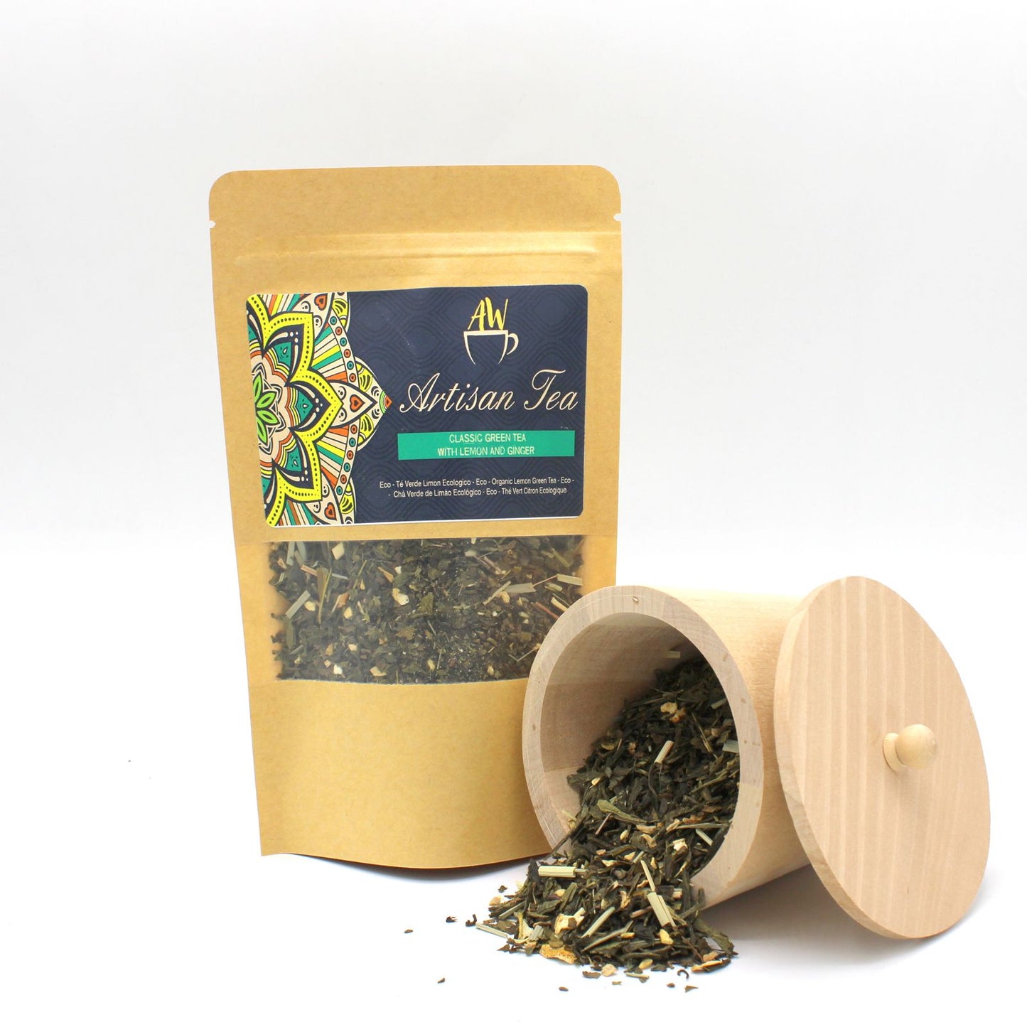 50g Bio Grüntee – Zitrone & Ingwer | Classic Green Tea