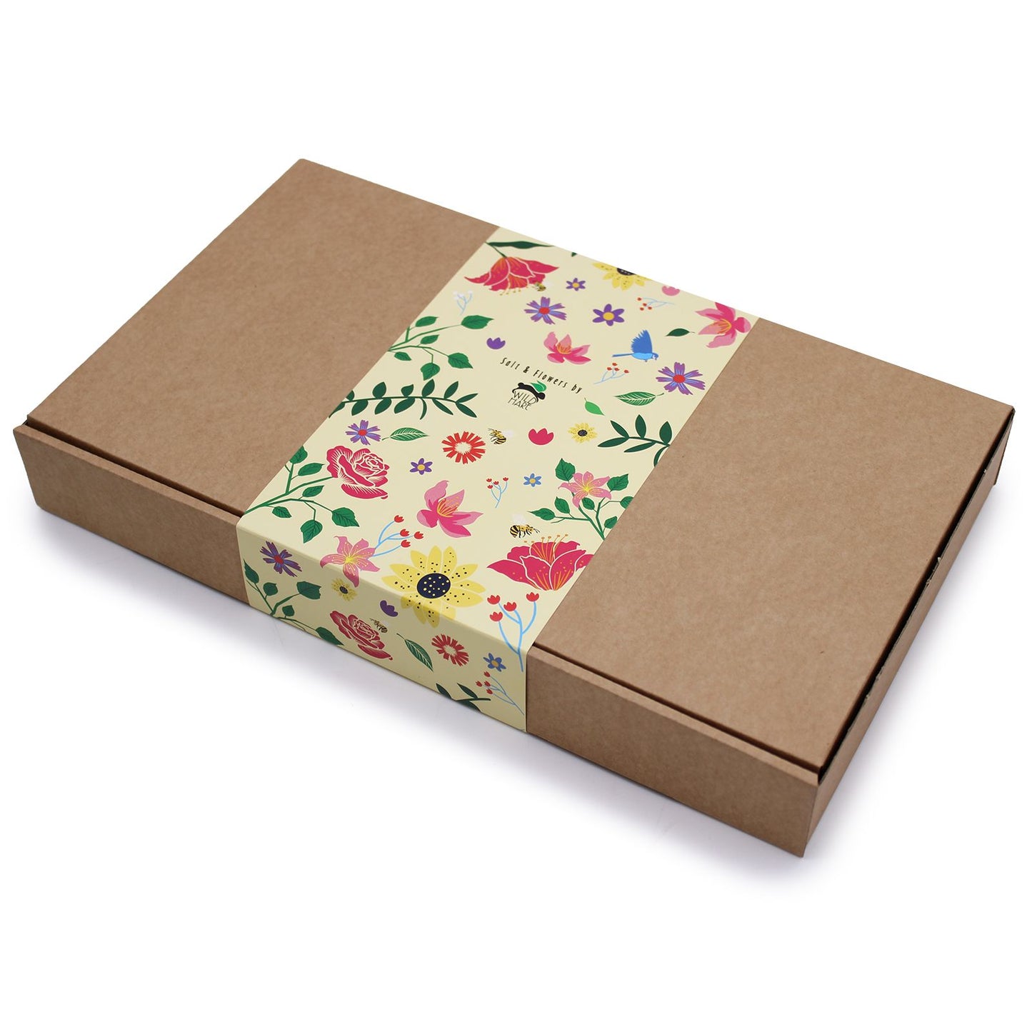 Wild Hare Salt & Flowers Set – Total Detox | Spa-Geschenkbox