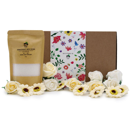 Wild Hare Salt & Flowers Set – Cold & Flu | Spa-Geschenkbox