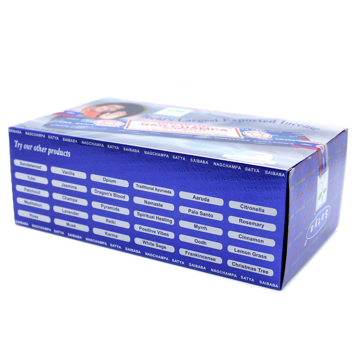 Nag Champa Räucherstäbchen 15g | Magnolie & Sandelholz