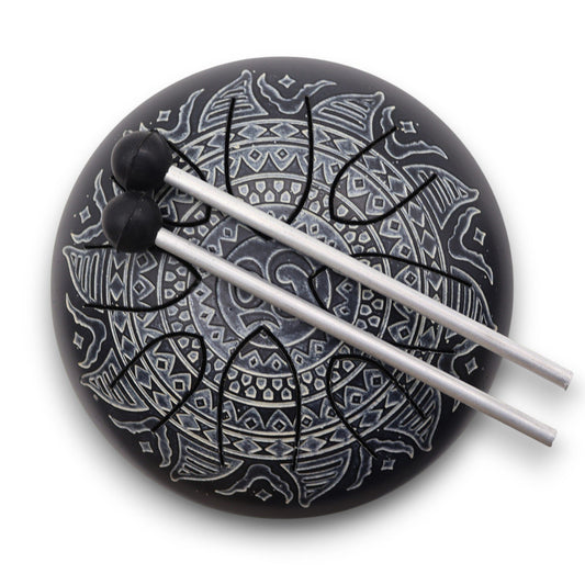 Zungentrommel Mandala Gravur 16cm
