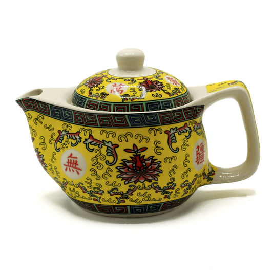 Kleine Kräuterteekanne – Orientalisches Langes-Leben-Design