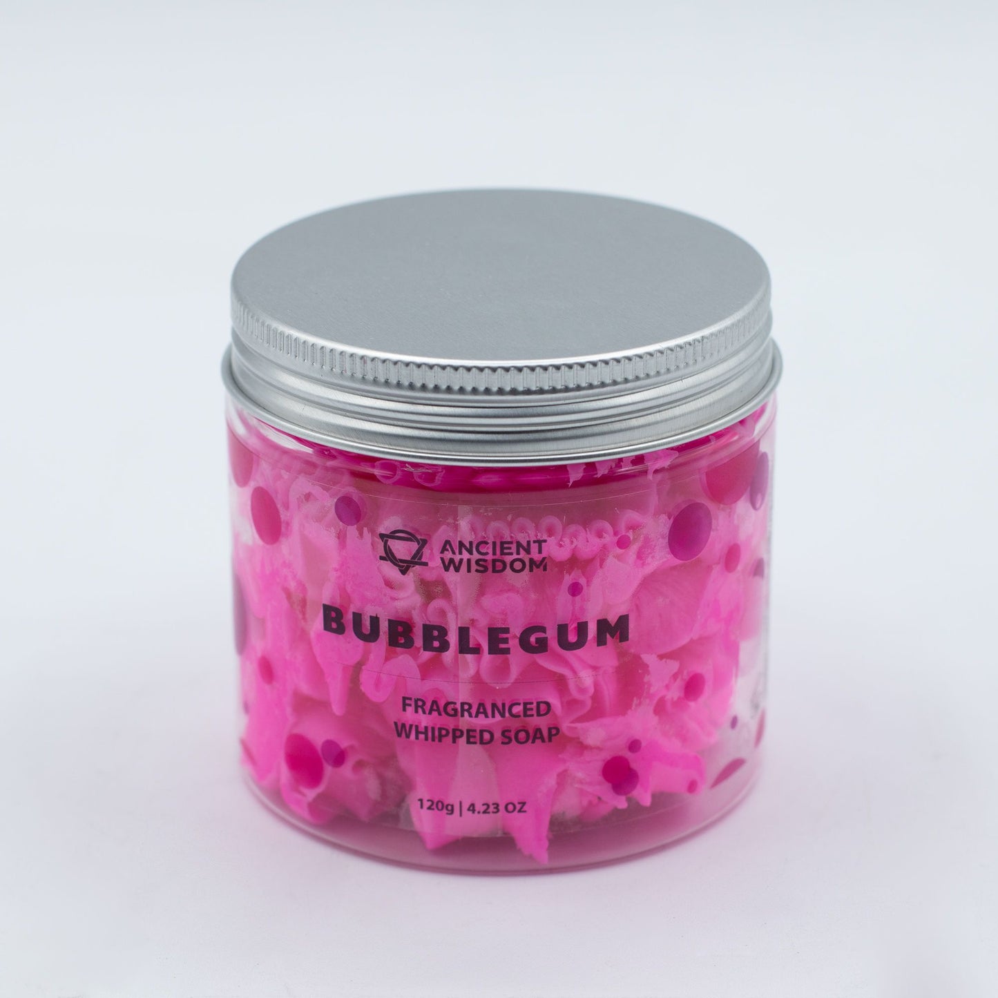 Bubblegum Schlagseife 120g – vegane Whipped Soap mit süßem Kaugummi-Duft