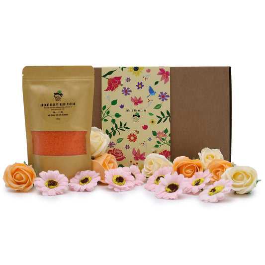 Wild Hare Salt & Flowers Set – Total Detox | Spa-Geschenkbox