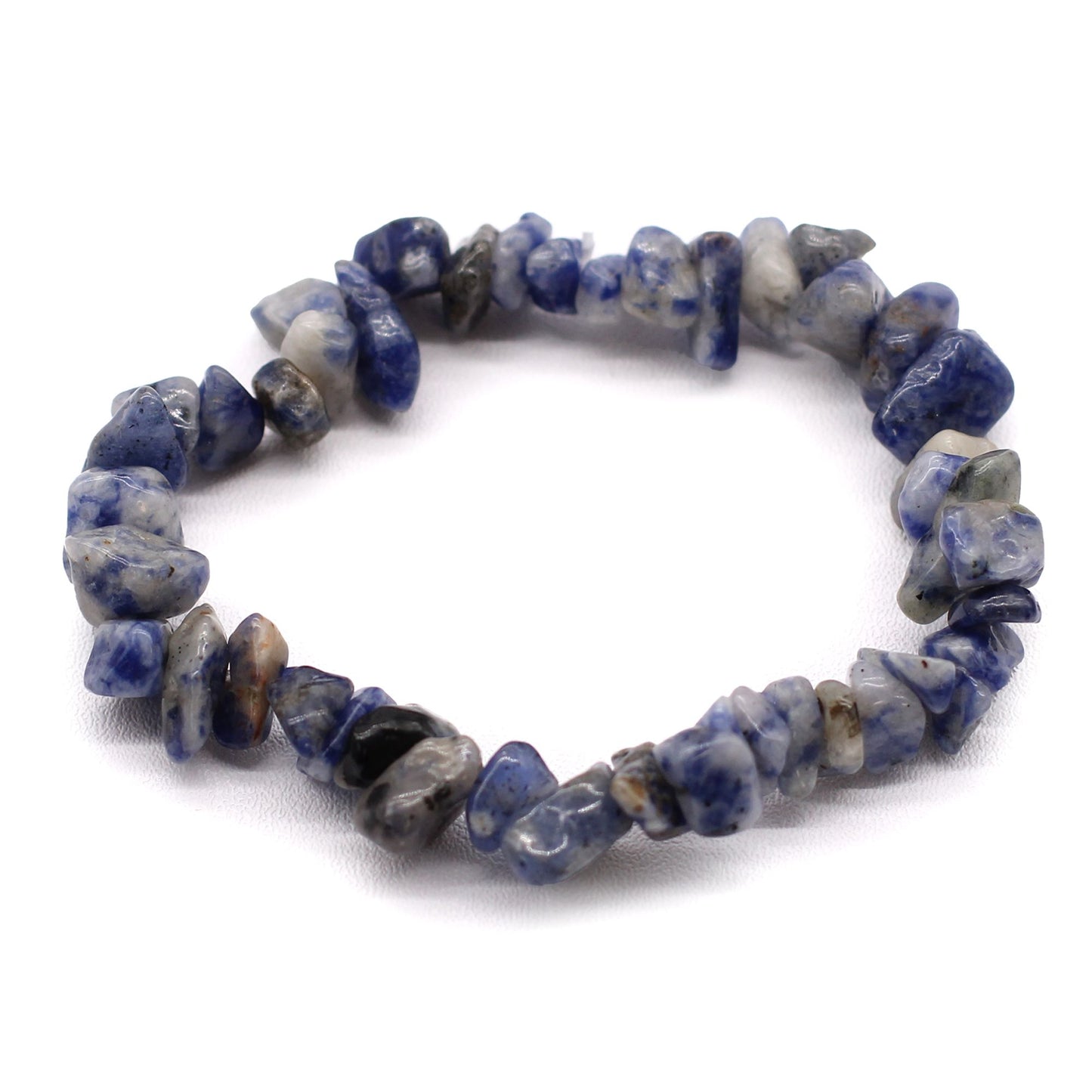 Sodalite Gem Bracelet Bath Bomb – Sandelholz & Meeressalz 💙