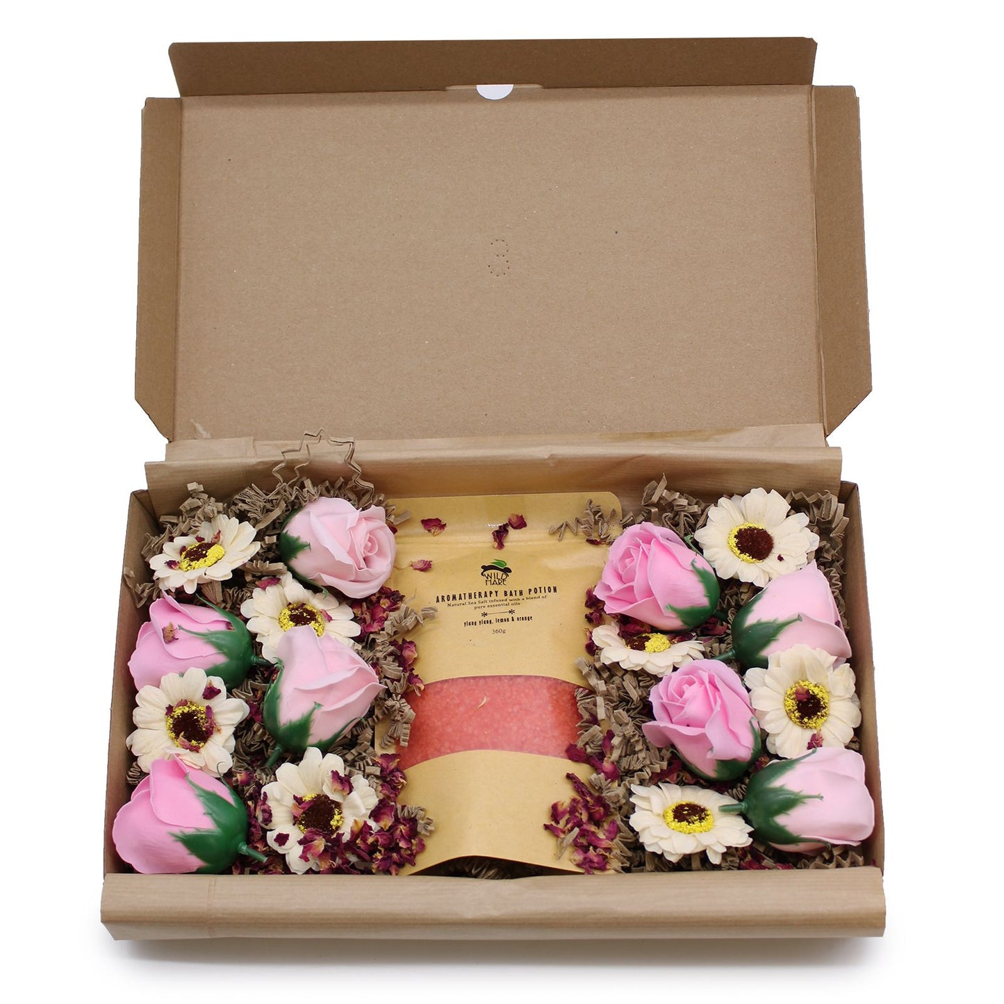 Wild Hare Salt & Flowers Set – Passion | Spa-Geschenkbox