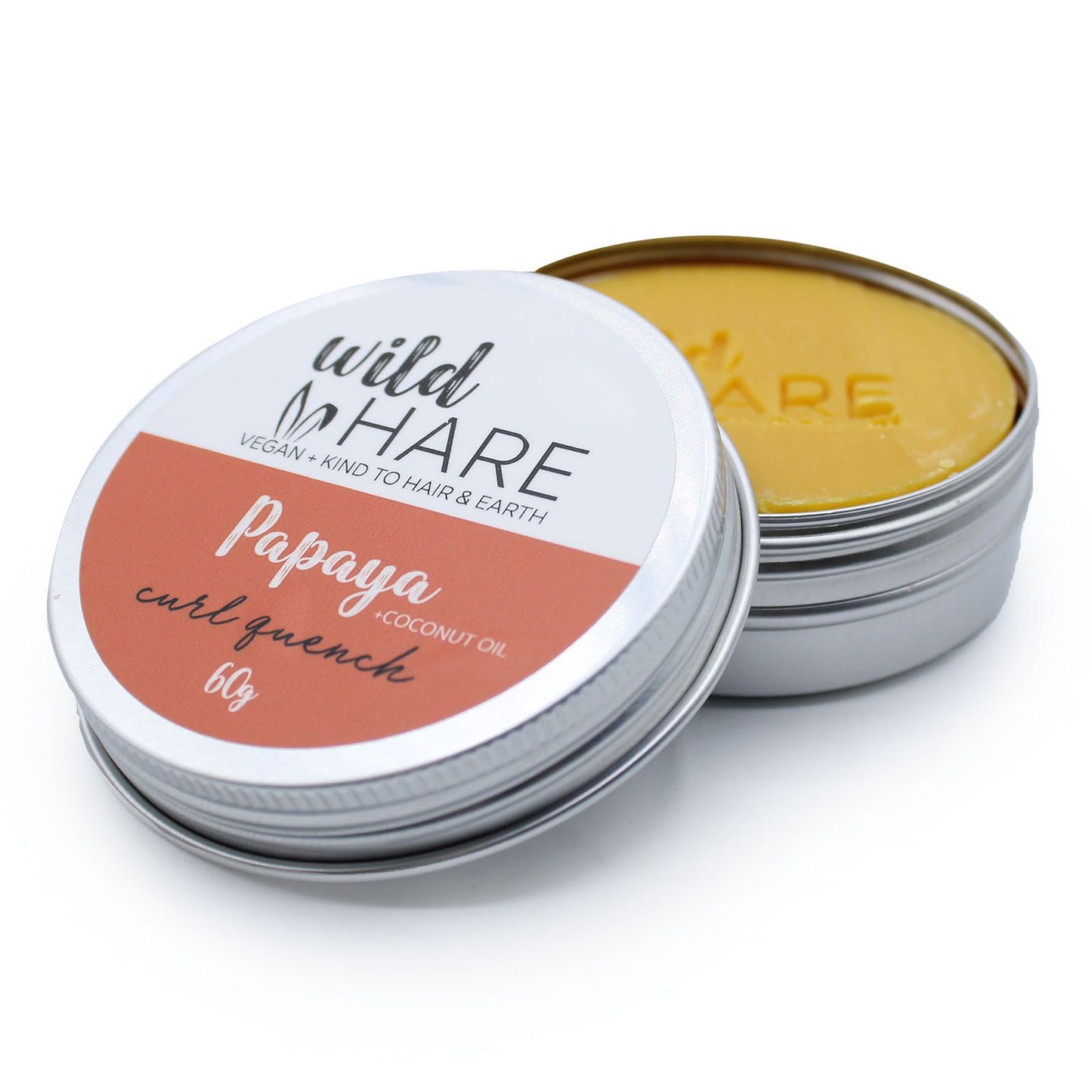 Wild Hare Festes Shampoo 60g – Papaya 🍍
