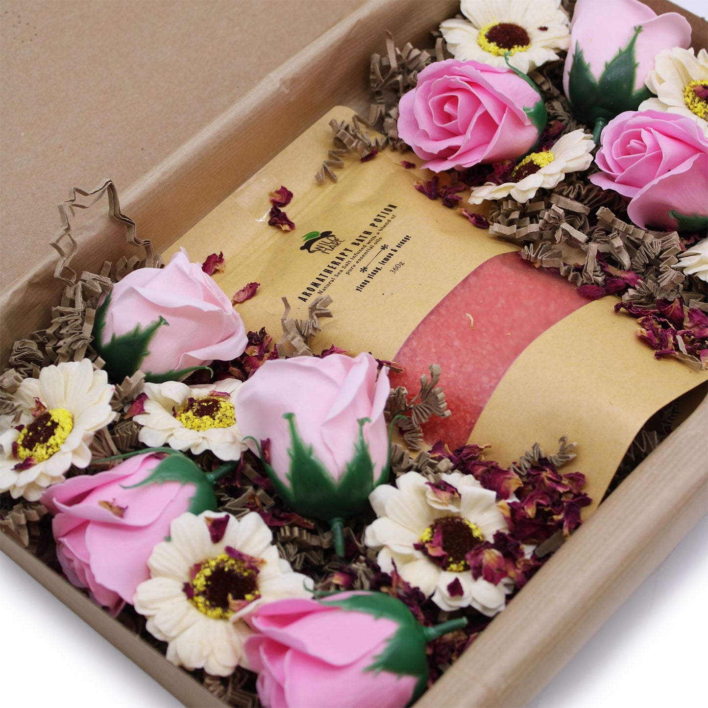Wild Hare Salt & Flowers Set – Passion | Spa-Geschenkbox
