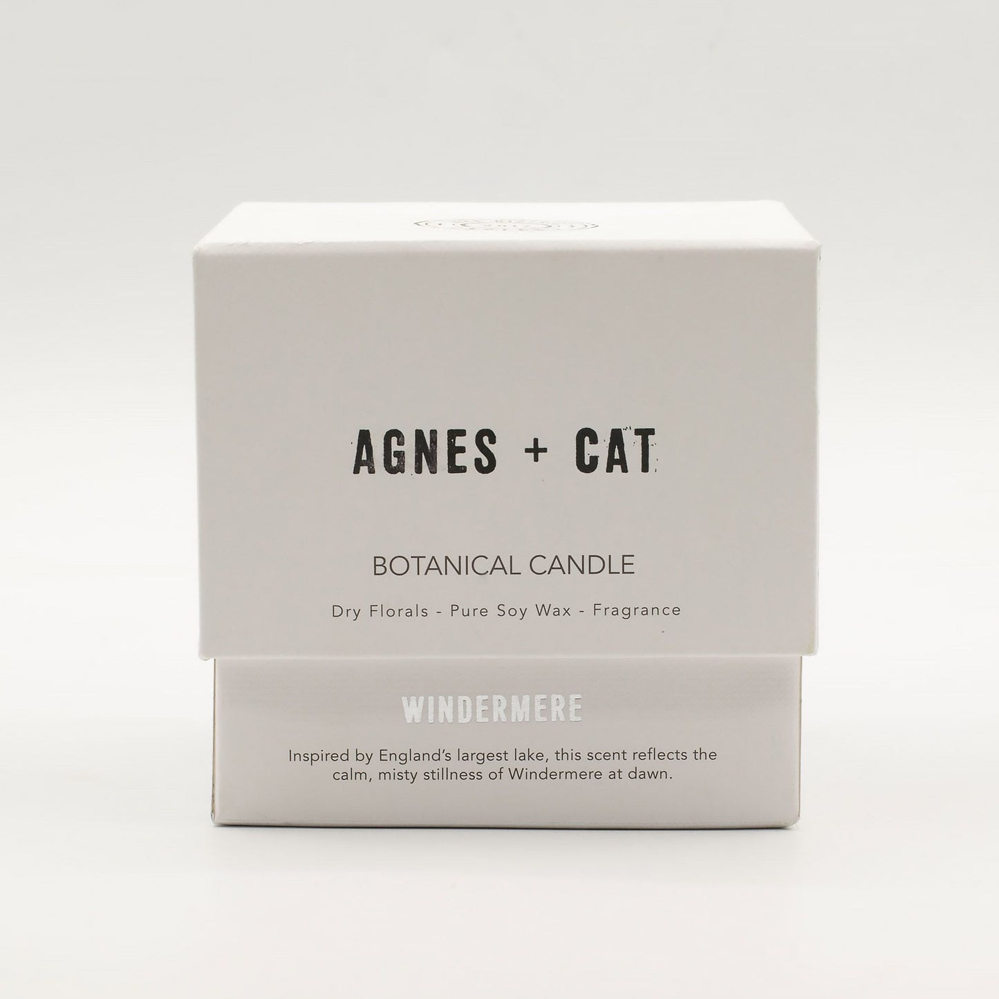 Agnes + Cat Botanische Sojakerze – Windermere | Lavendel & Amber Duft