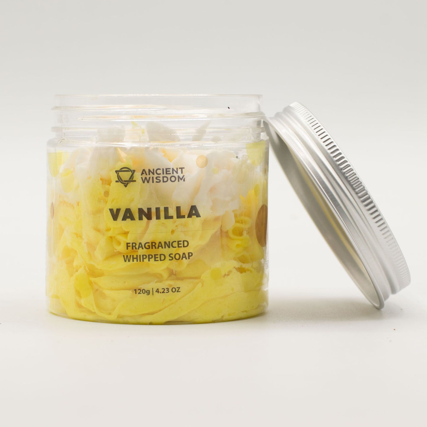 Vanilla Schlagseife 120g – vegane Whipped Soap mit warmem Vanille-Duft