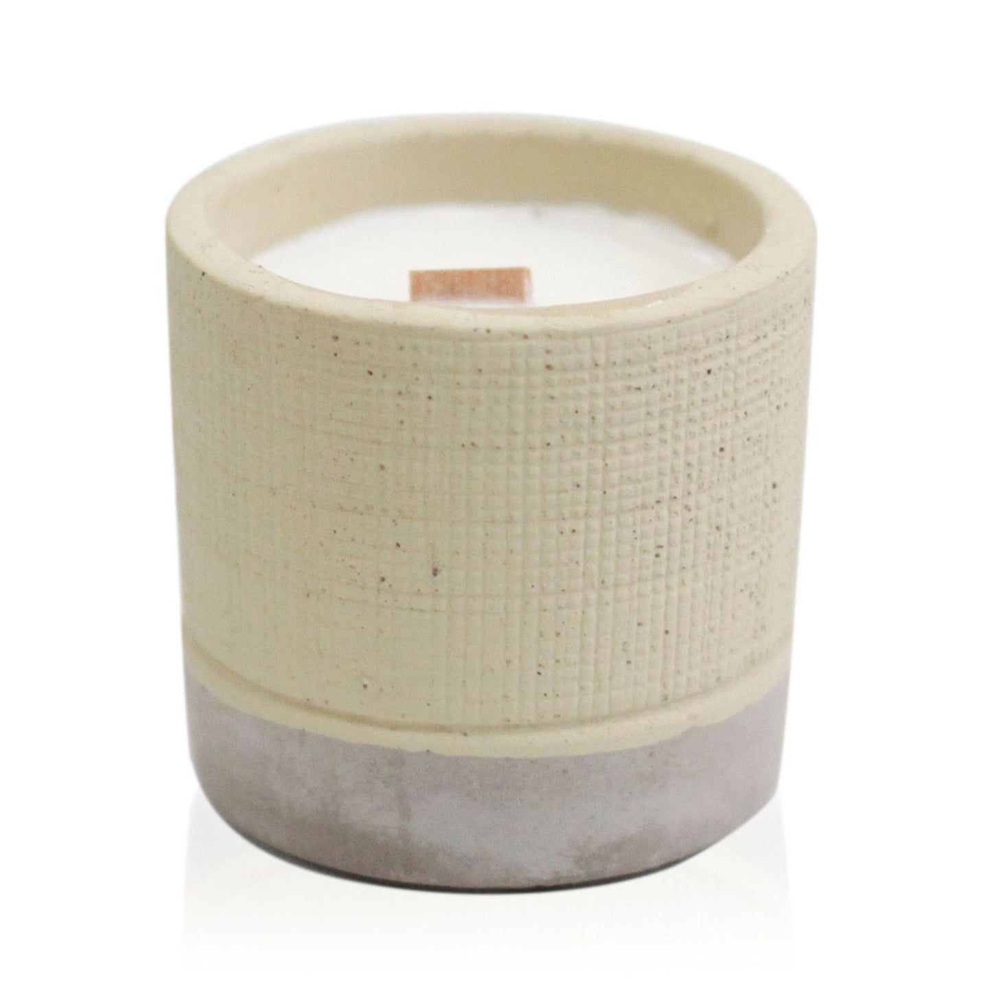 Pot Concrete Soy Candle – Coffee in the Club | Sojakerze im grauen Betonbehälter