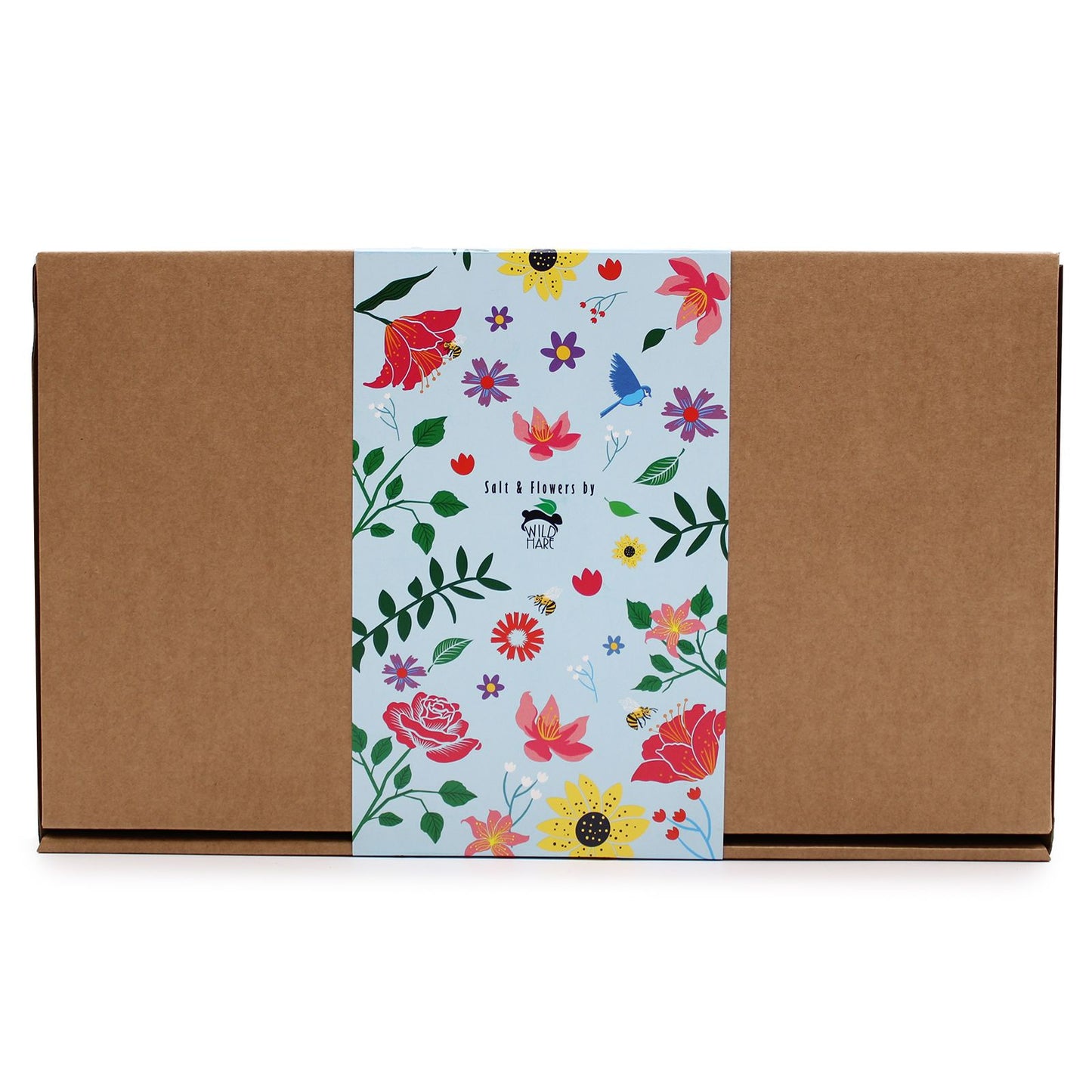 Wild Hare Salt & Flowers Set – Total Unwind | Spa-Geschenkbox