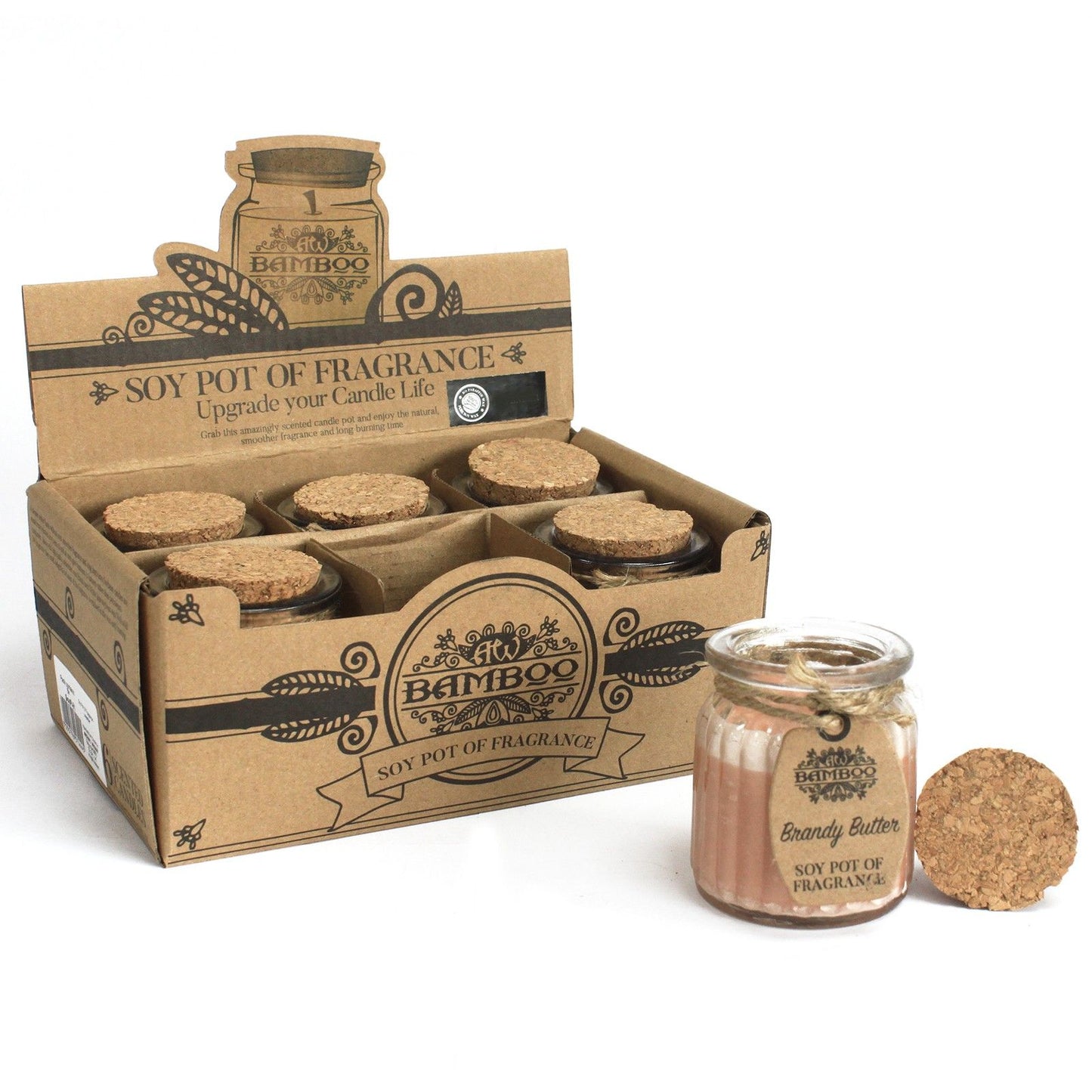 Sojakerze im Glas – Brandy Butter | Soy Pot of Fragrance