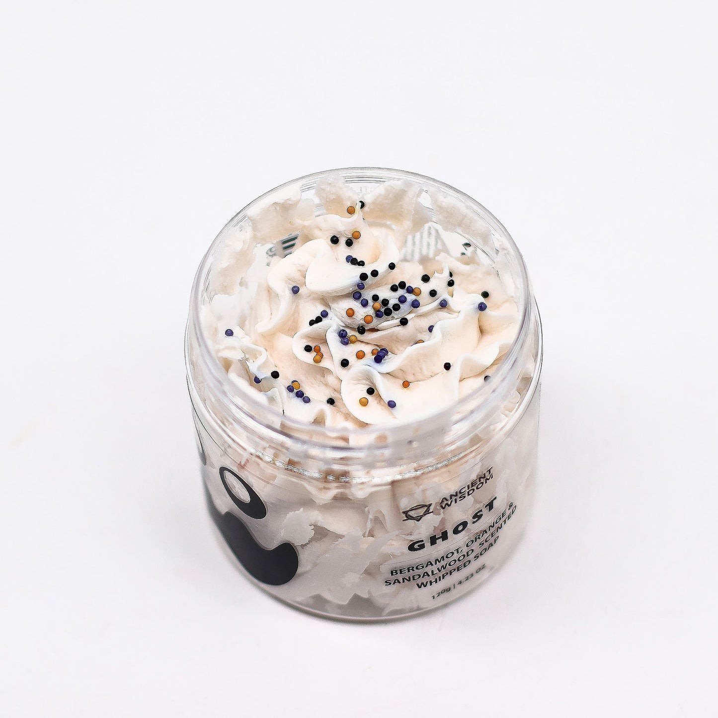 Ghost Schlagseife 120g – vegane Whipped Soap mit elegantem Parfum-Duft