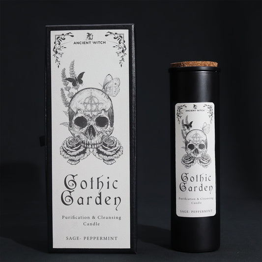 Ritualkerze Gothic Garden – Reinigung & Erneuerung | Ancient Witch