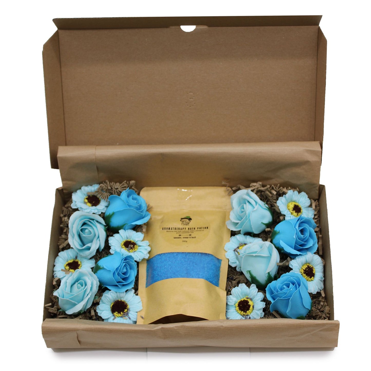 Wild Hare Salt & Flowers Set – Total Unwind | Spa-Geschenkbox