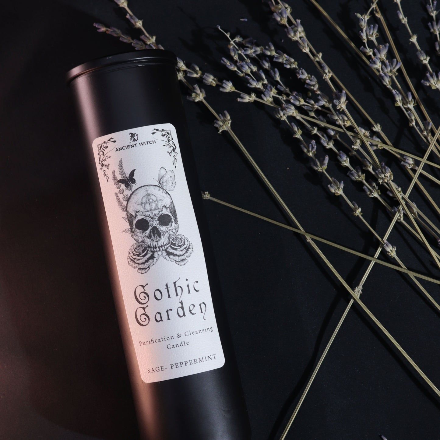 Ritualkerze Gothic Garden – Reinigung & Erneuerung | Ancient Witch