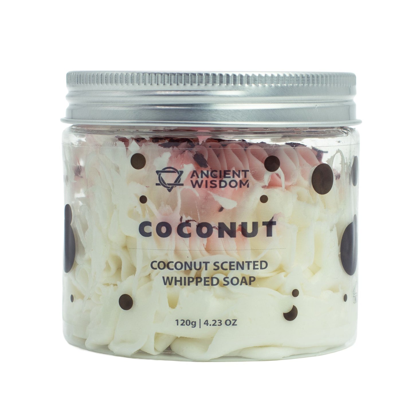 Coconut Schlagseife 120g – vegane Whipped Soap mit exotischem Kokos-Duft