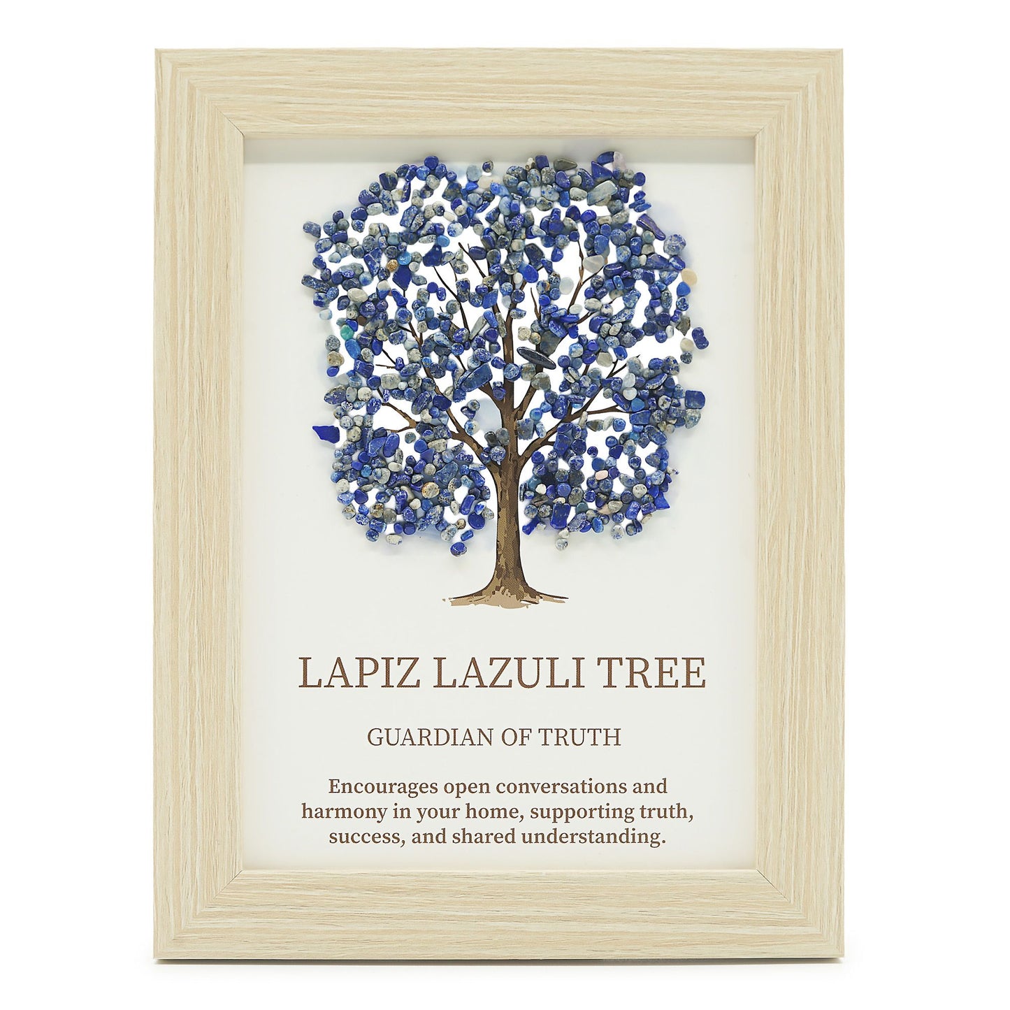 Edelsteinbild Lebensbaum – Lapislazuli | 20x14,7 cm