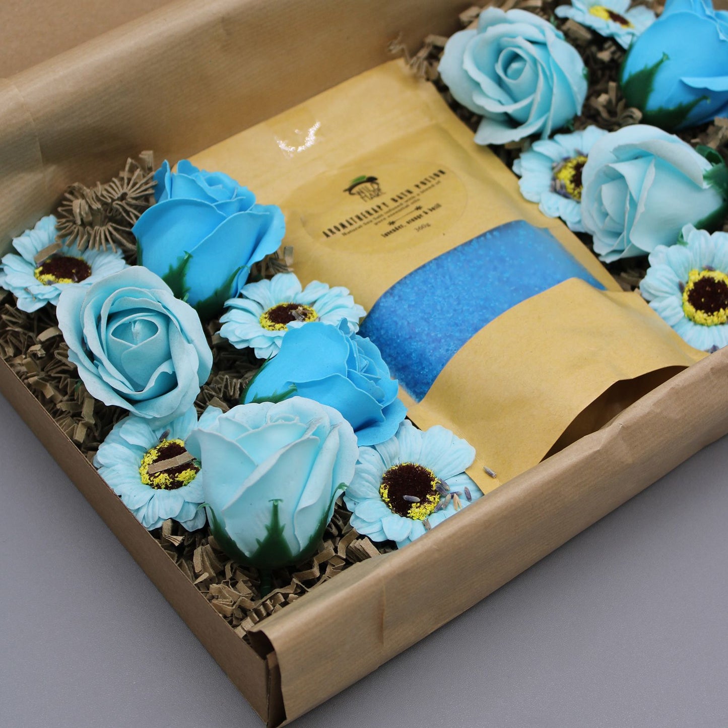 Wild Hare Salt & Flowers Set – Total Unwind | Spa-Geschenkbox