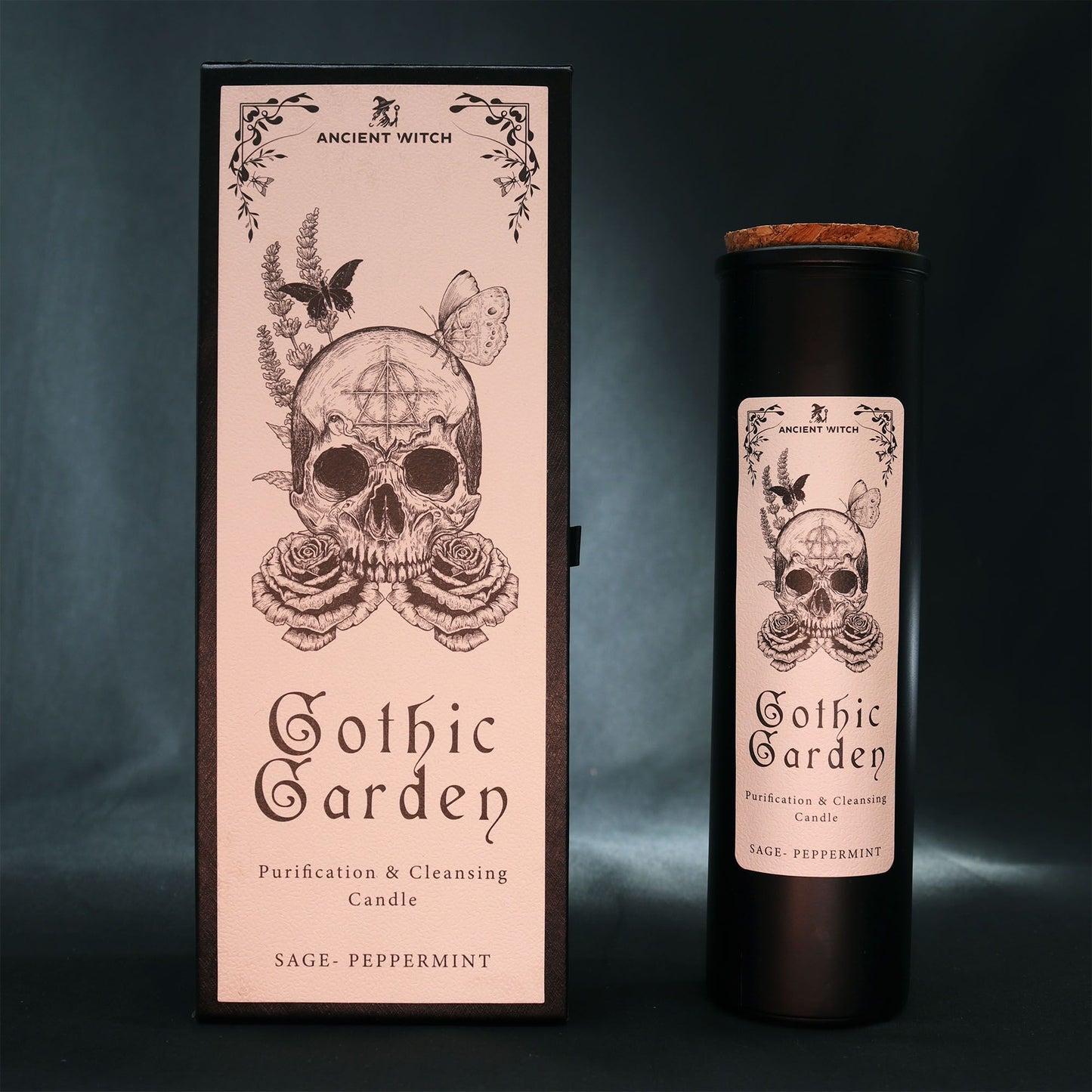 Ritualkerze Gothic Garden – Reinigung & Erneuerung | Ancient Witch