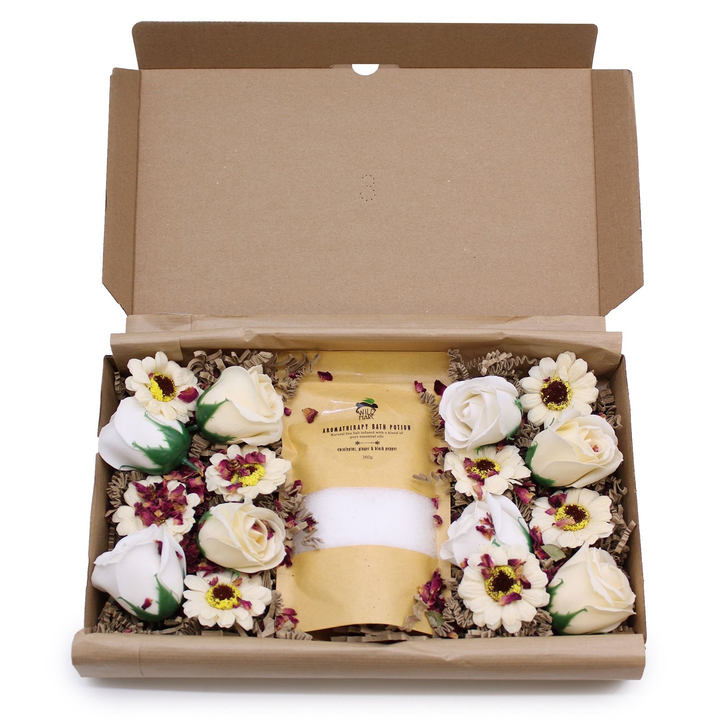 Wild Hare Salt & Flowers Set – Cold & Flu | Spa-Geschenkbox